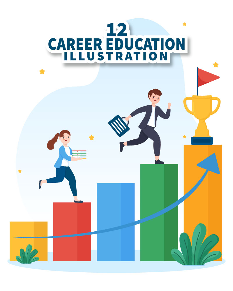 13 Career Education Illustration