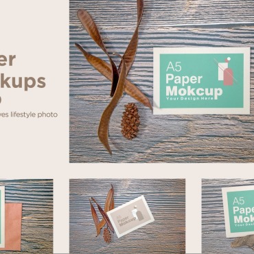 Paper A4 Product Mockups 301196