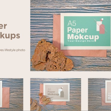 Paper A4 Product Mockups 301198