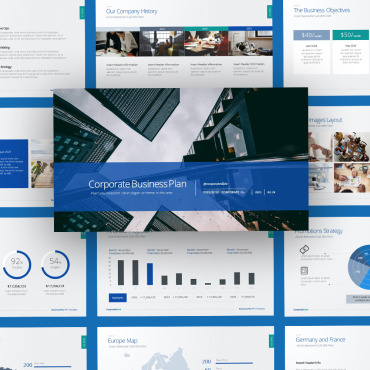 Business Clean Keynote Templates 301210