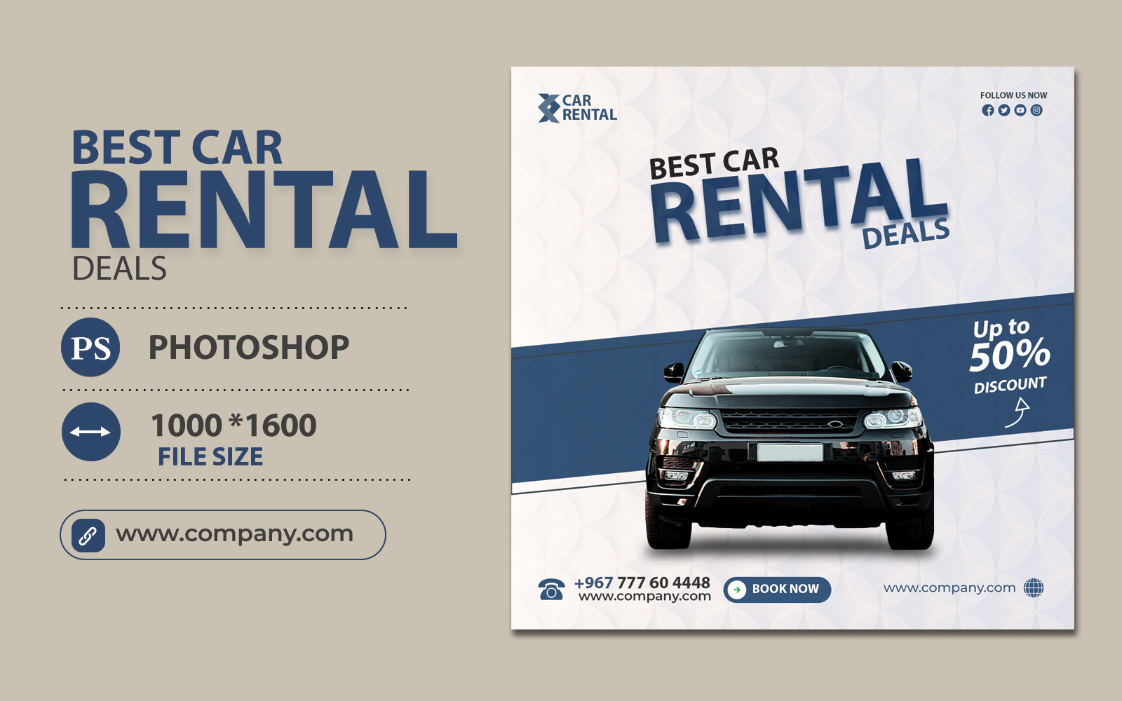 Car Rental And Sales Company Template