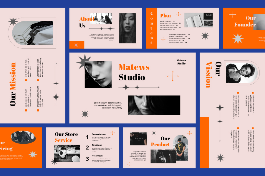 Matews - Powerpoint Google Slide Template