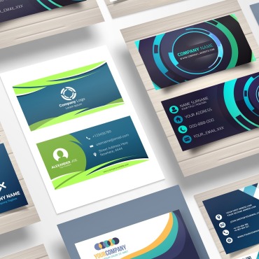 Business Card Illustrations Templates 301282