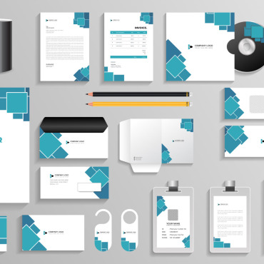 Identity Stationery Illustrations Templates 301291