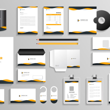 Identity Stationery Illustrations Templates 301292