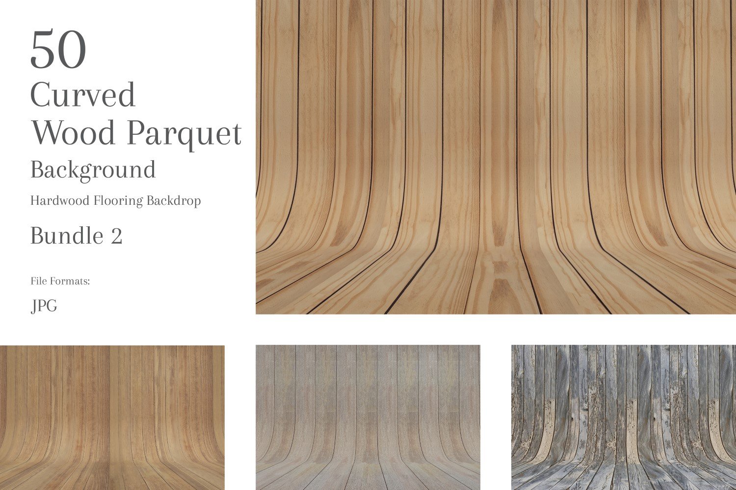 50 Curved Wood Parquet Hardwood interior background Bundle 2