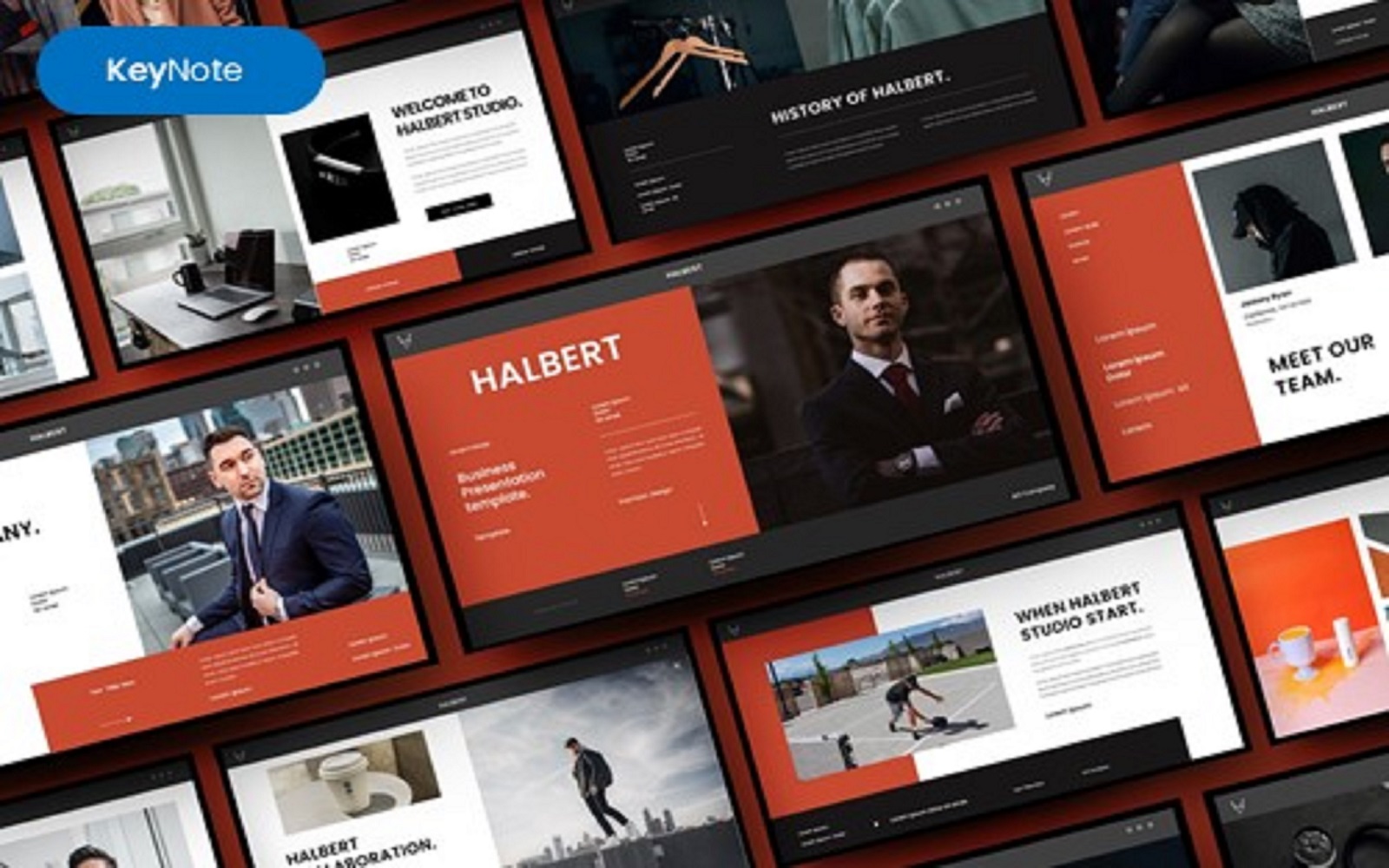 Halbert – Business Keynote Template