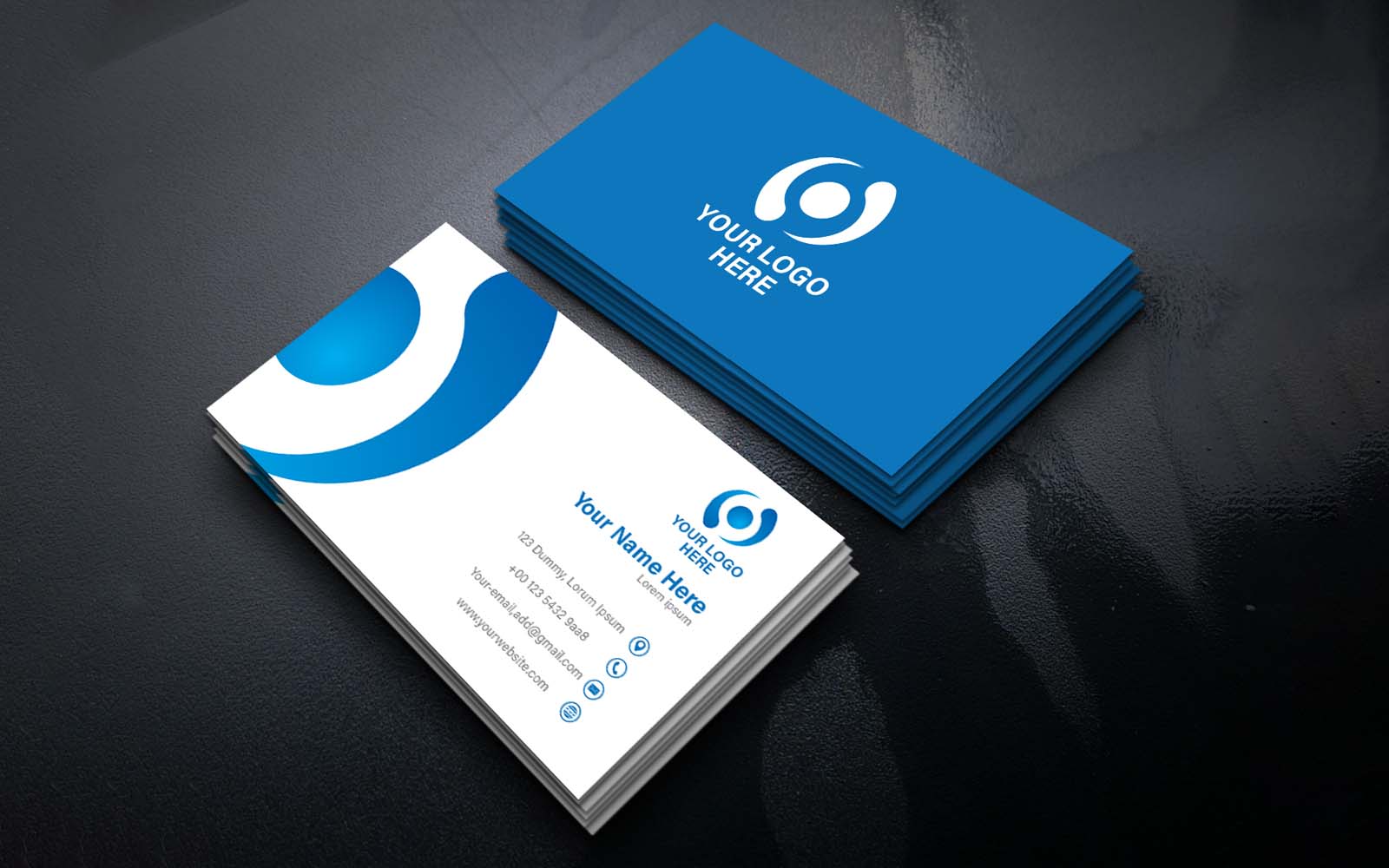 Creative And Modern Company  Business Card Design -  Corporate Identity