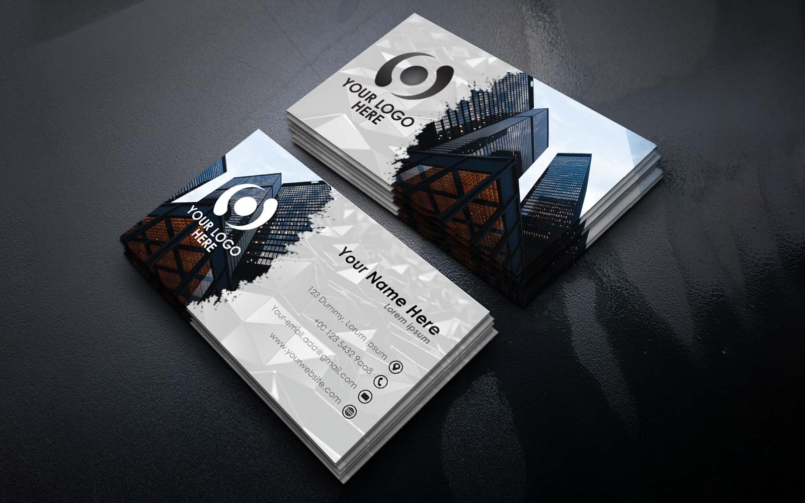 Professional and Creative Company  Business Card Design -  Corporate Identity