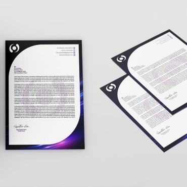 Neon Wave Corporate Identity 301525