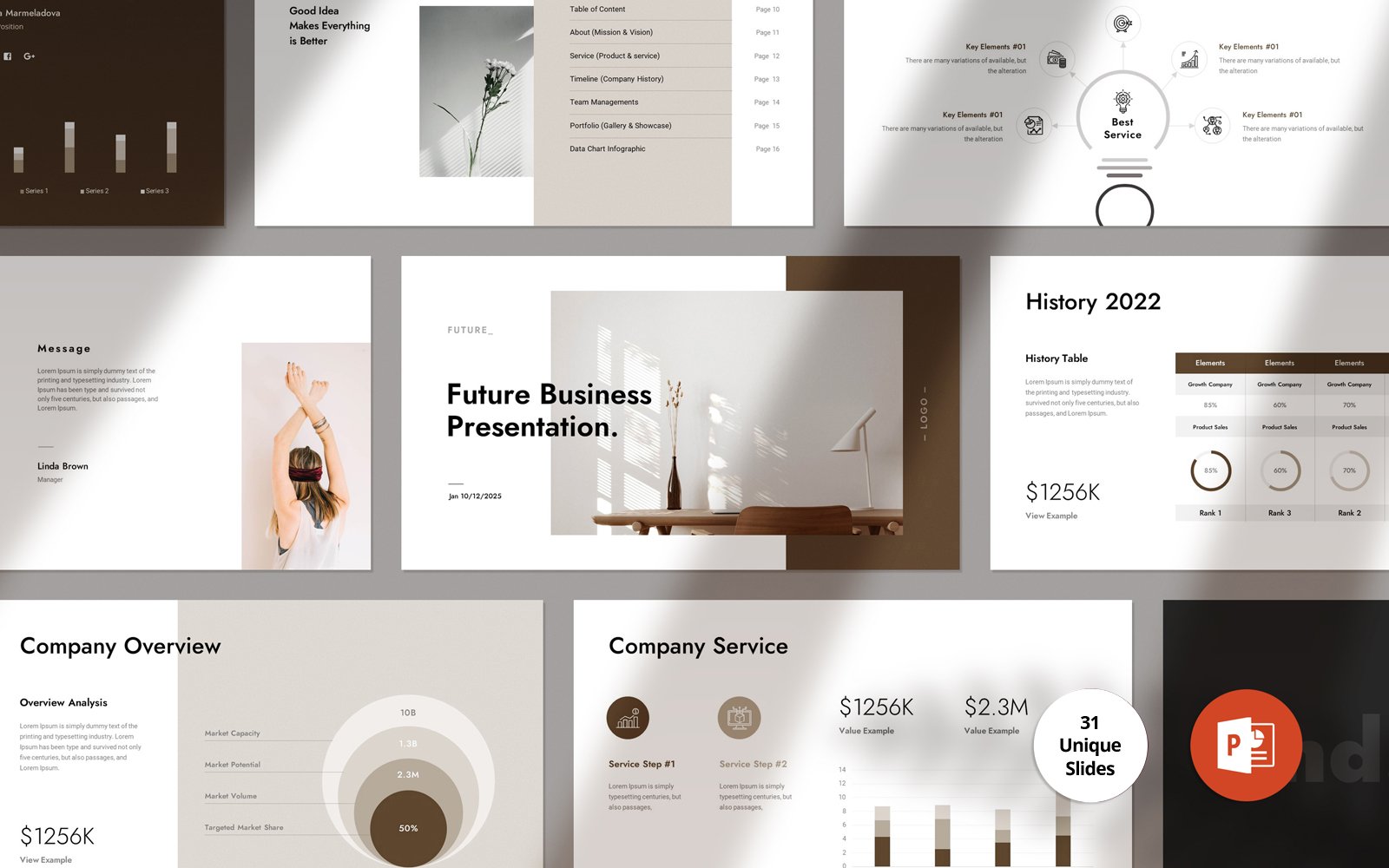 Future Business Presentation Template