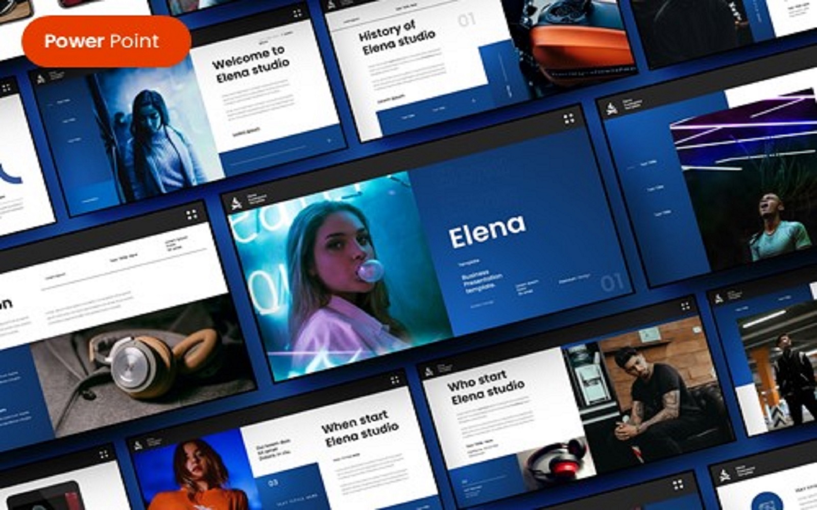 Elena – Business PowerPoint Template