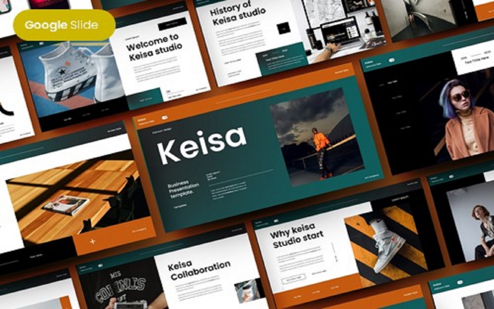Keisa - Business Google Slide Template