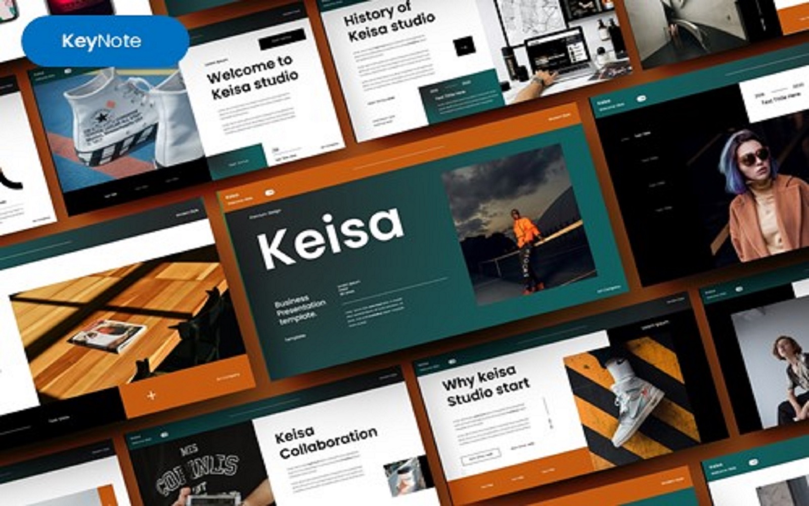 Keisa – Business Keynote Template
