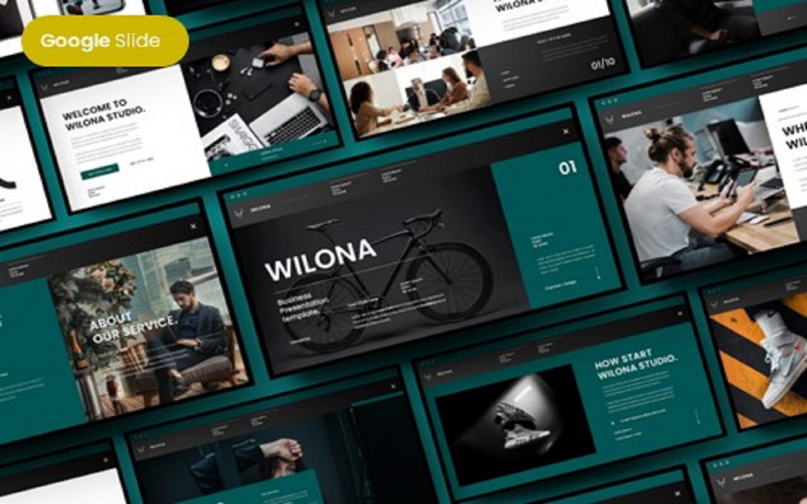 Wilona - Business Google Slide Template