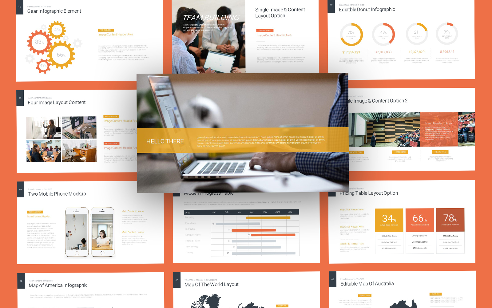 Decker Modern Business PowerPoint Template