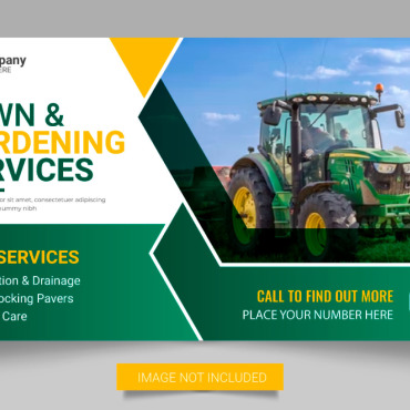 Mower Web Illustrations Templates 301830