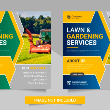 Mower Web Illustrations Templates 301835