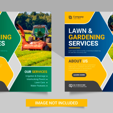 Mower Web Illustrations Templates 301836