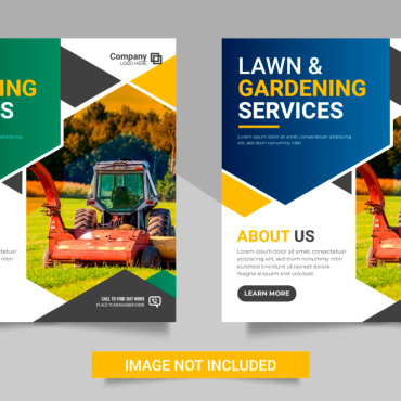 Mower Web Illustrations Templates 301837