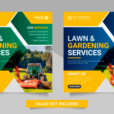 Mower Web Illustrations Templates 301838