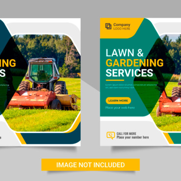 Mower Web Illustrations Templates 301840