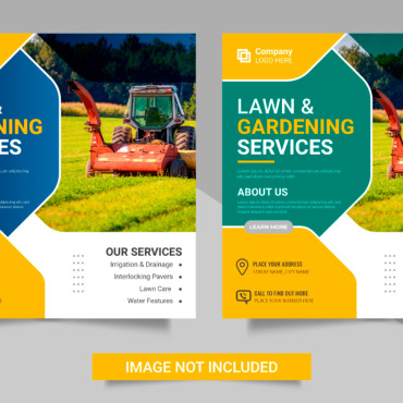 Mower Web Illustrations Templates 301843