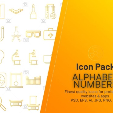 Chemistry Experiments Icon Sets 301875