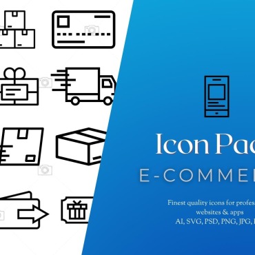 Commerce Online Icon Sets 301878
