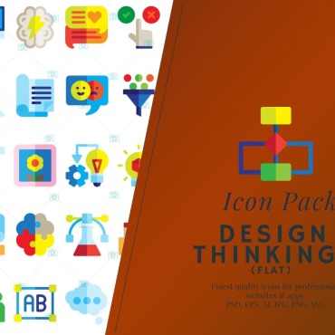 Thinking Innovation Icon Sets 301882