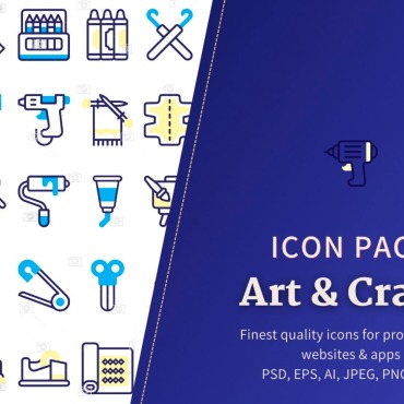 And Craft Icon Sets 301886