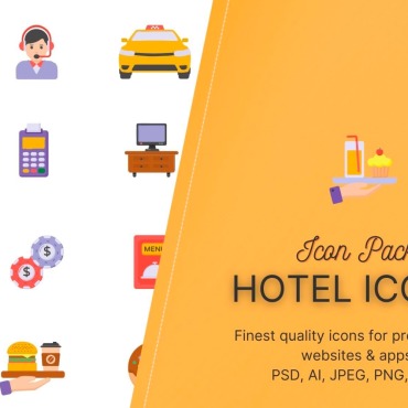 Hotel Reviews Icon Sets 301887