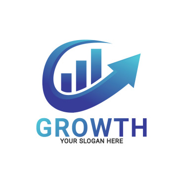 Growth Target Logo Templates 302034