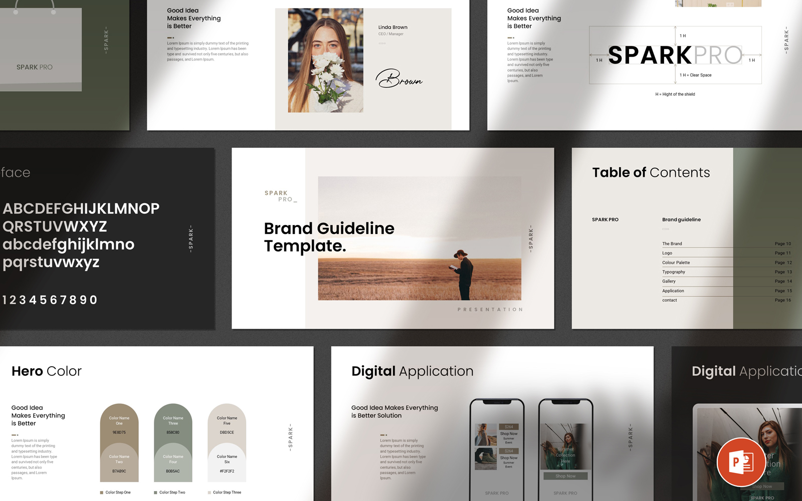 Brand Guideline Keynote Template