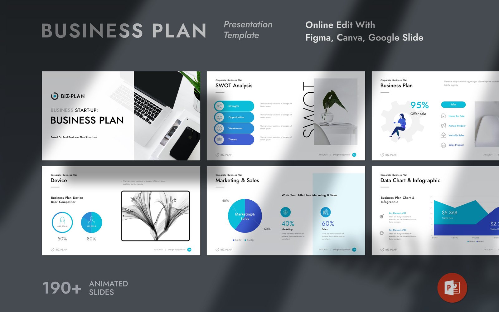 Business Plan Keynote Presentation Template