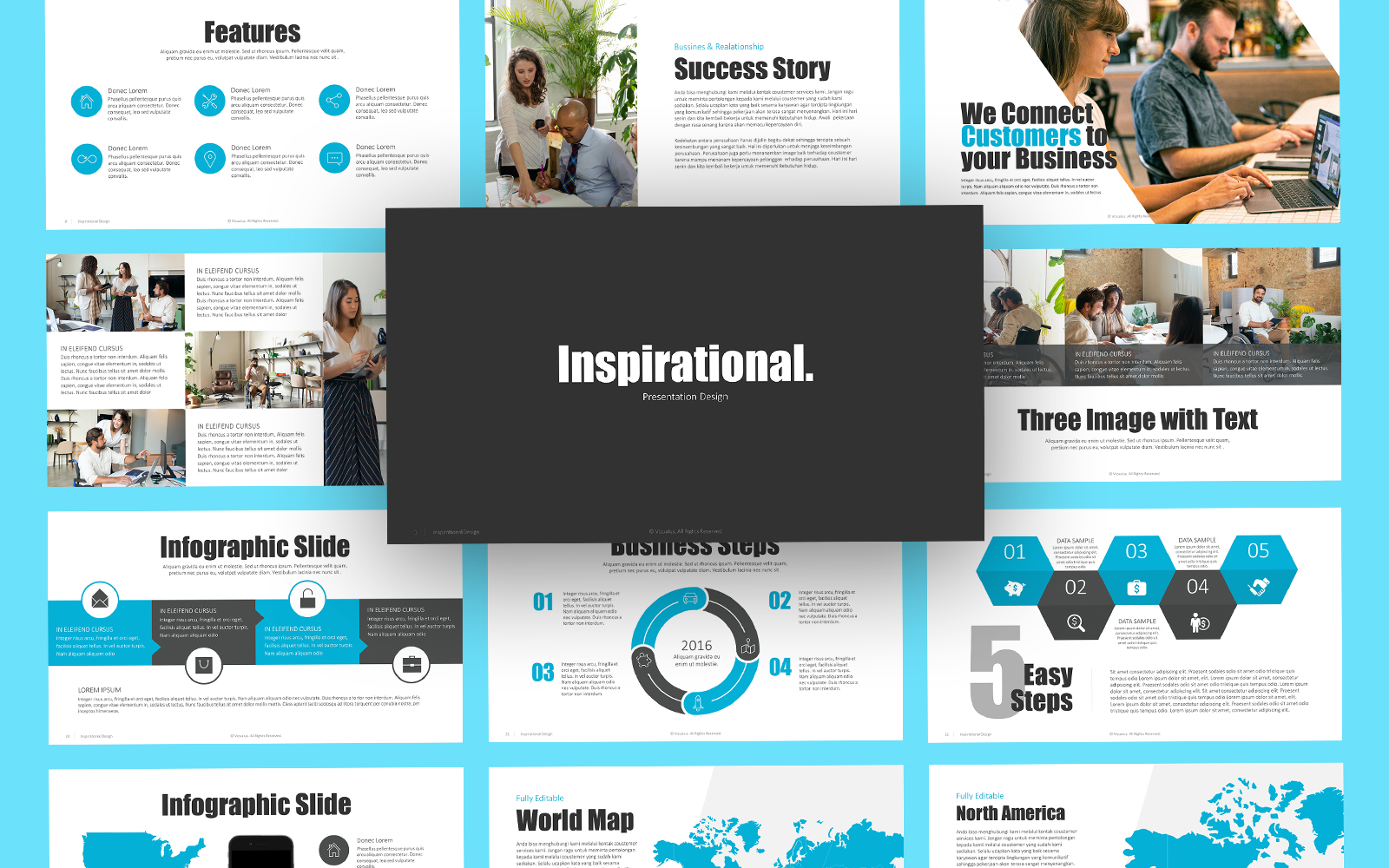 Inspirational Professional Business Keynote Template