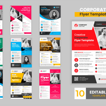 Flyer Conference Illustrations Templates 302110