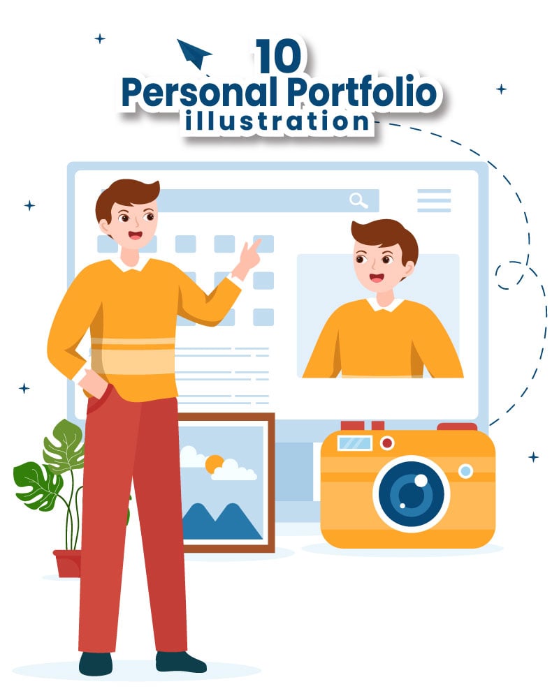 10 Personal Portfolio Illustration