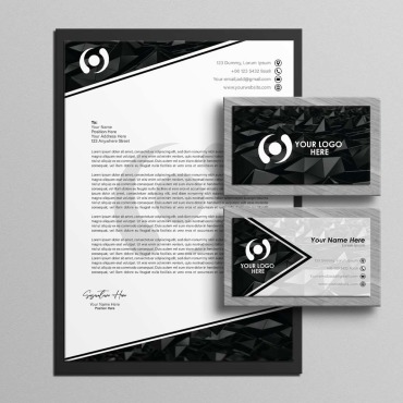 Black Luxury Corporate Identity 302197