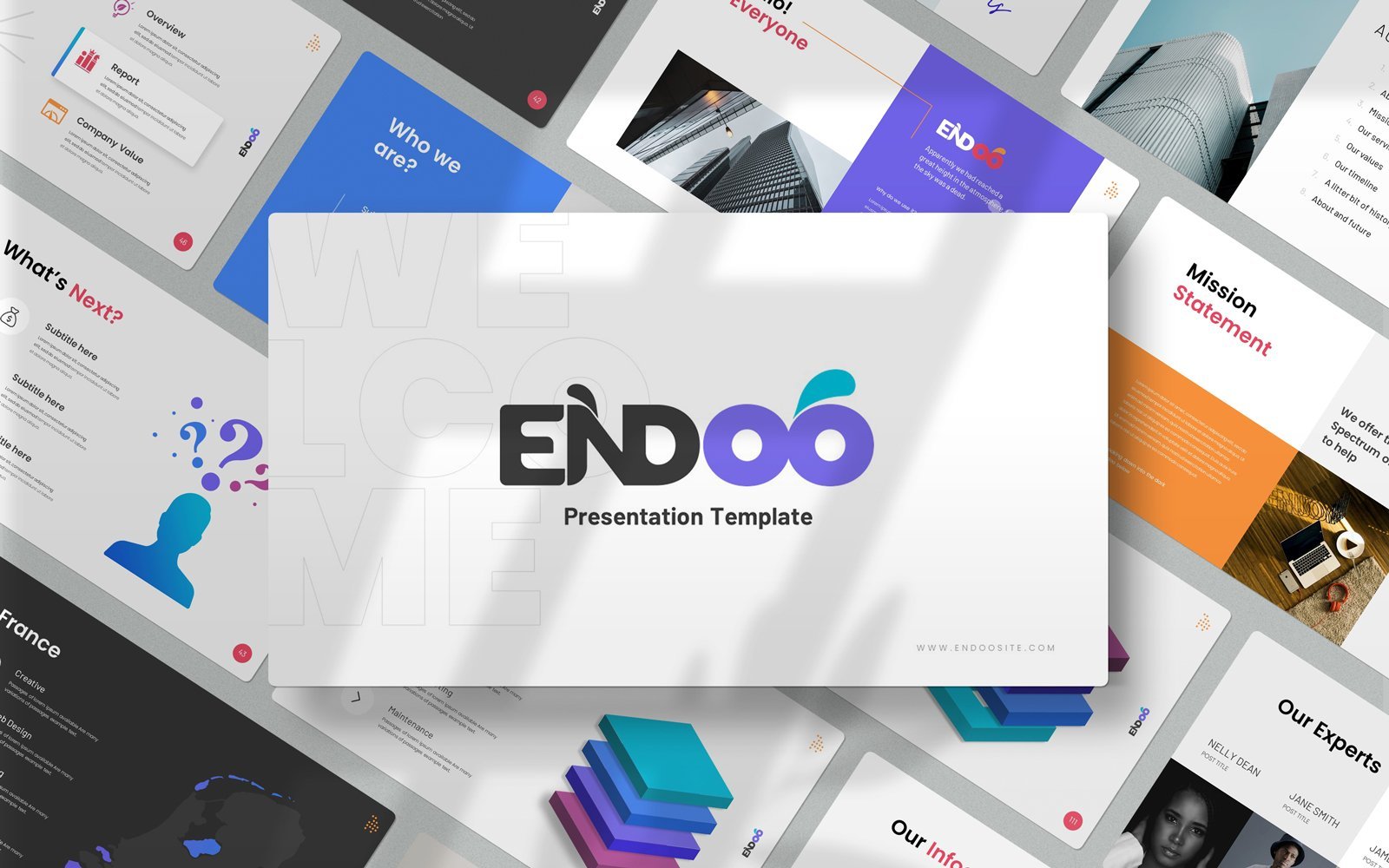 Endoo Google Slides Template