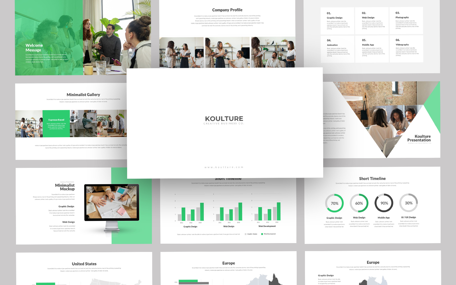 Koulture Business PowerPoint Template