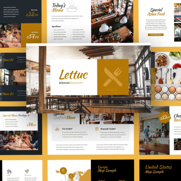 Business Cafe PowerPoint Templates 302626
