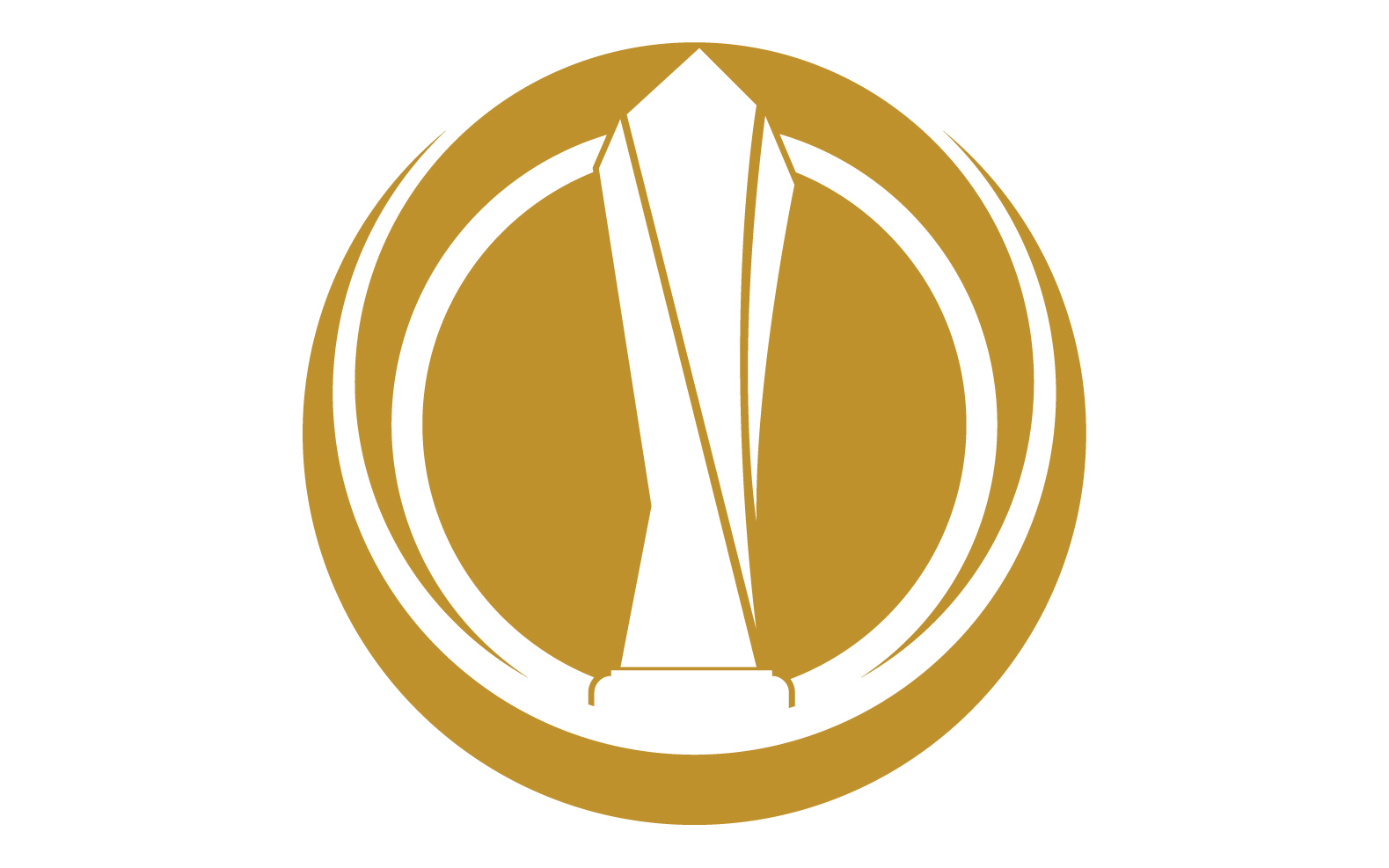 Golden Trophy Cups And Awards Logo 19
