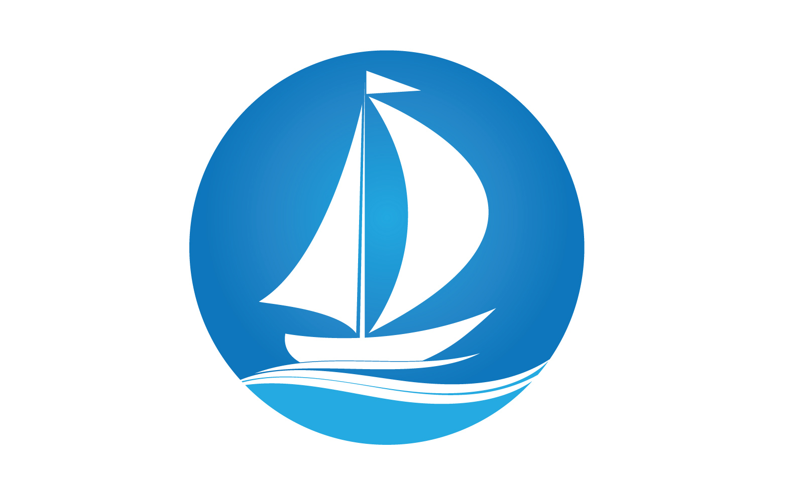 Ocean Cruise linear Ship Silhouette logo Vector 51