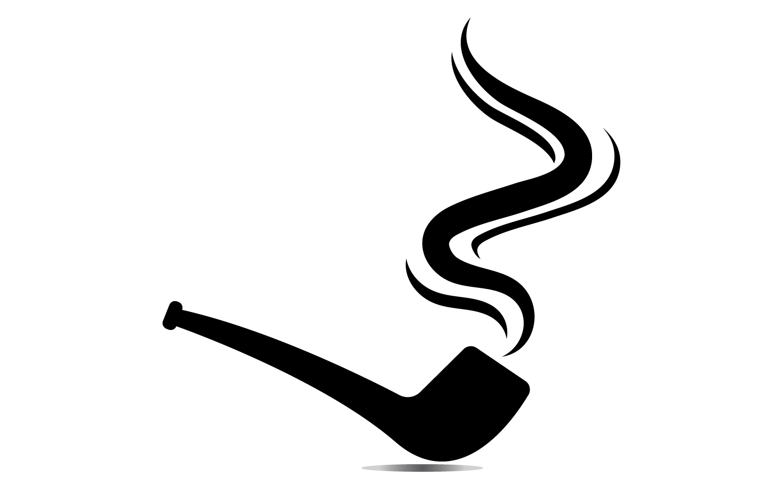 Pipe Smoking Logo Icon Vector Illustration Design 11
