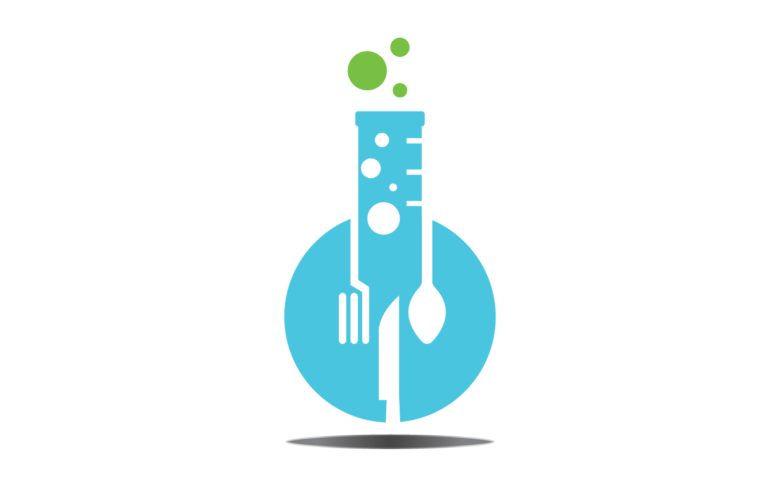 Food Lab logo Vector Icon Illustration Design Template 18