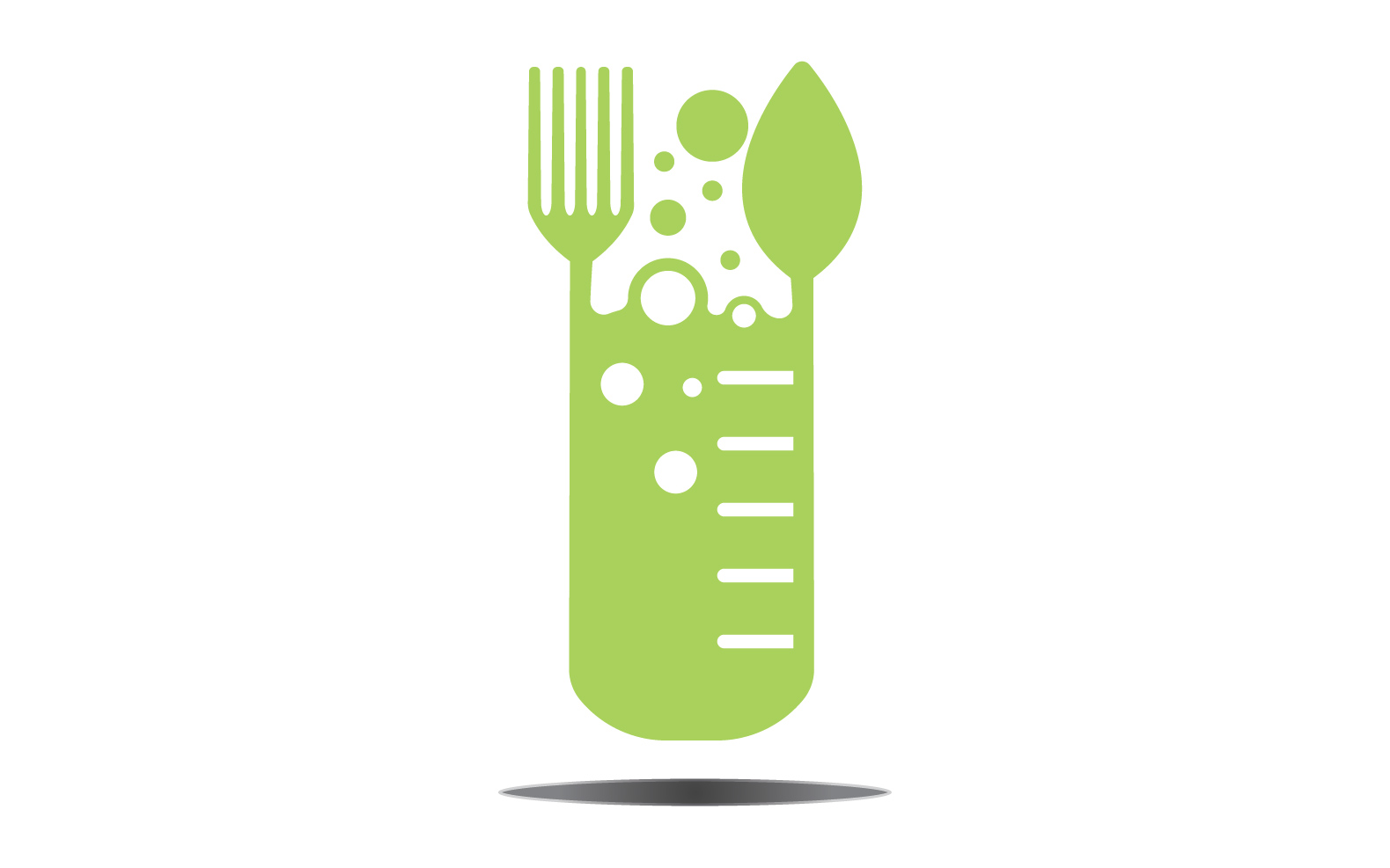 Food Lab logo Vector Icon Illustration Design Template 21
