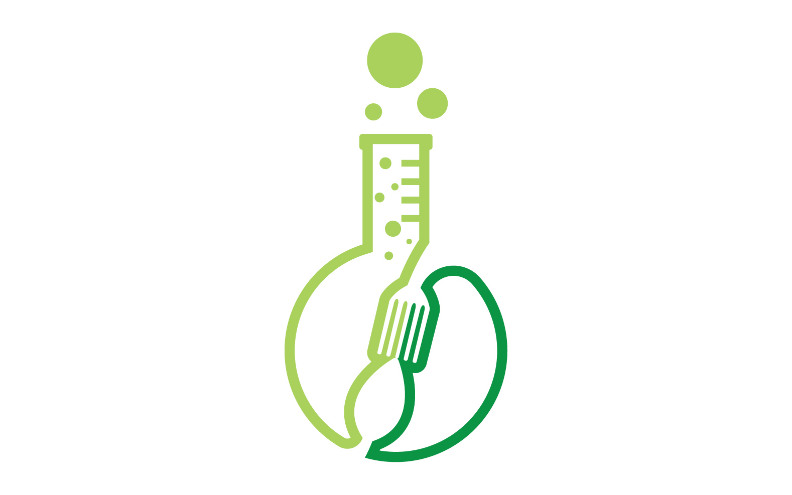 Food Lab logo Vector Icon Illustration Design Template 23