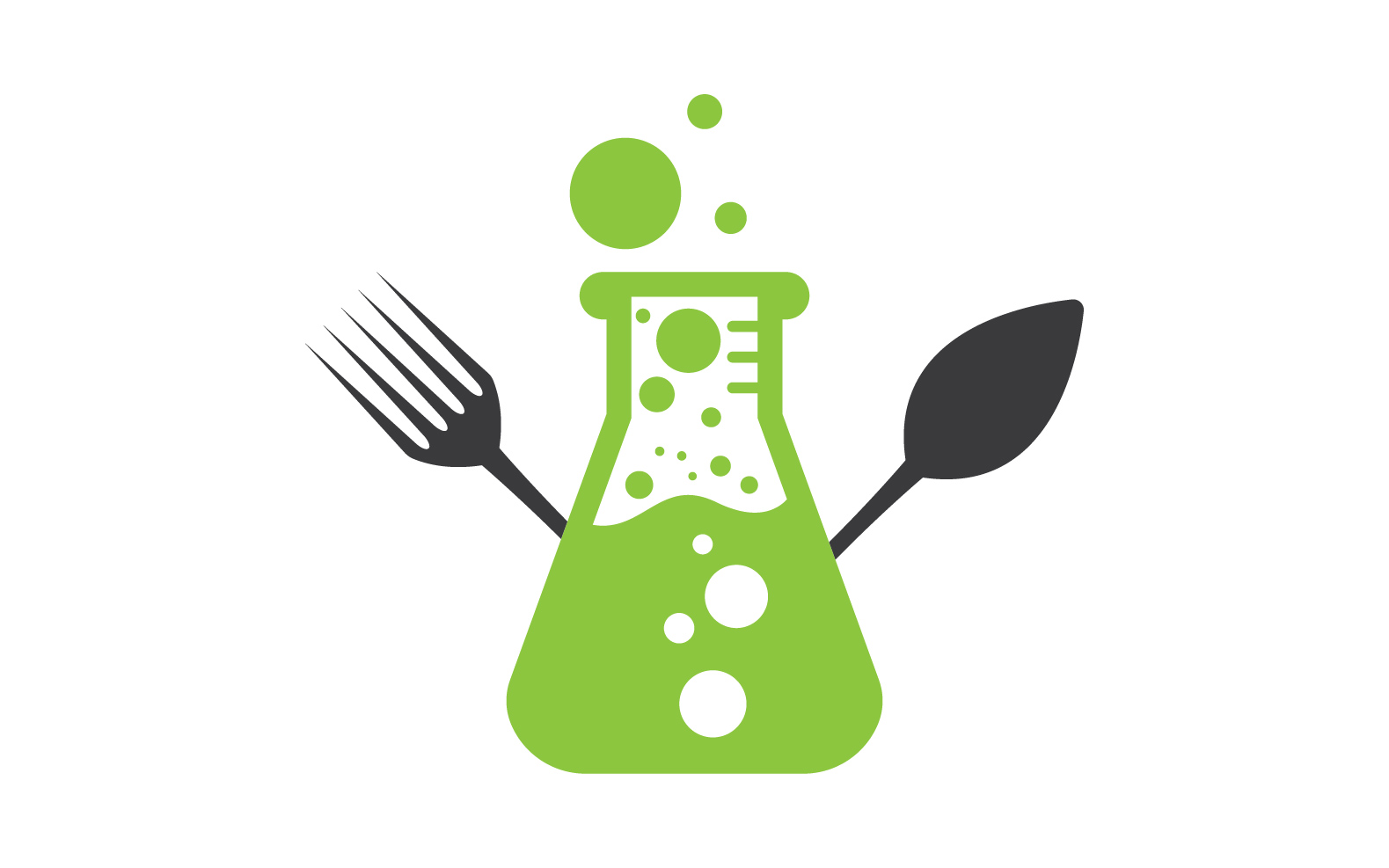 Food Lab logo Vector Icon Illustration Design Template 26
