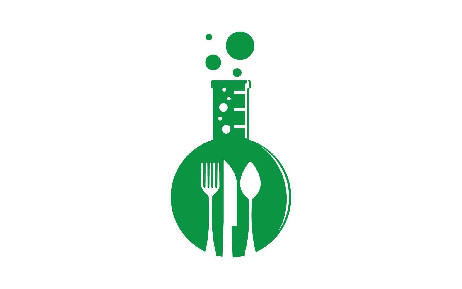 Food Lab logo Vector Icon Illustration Design Template 31